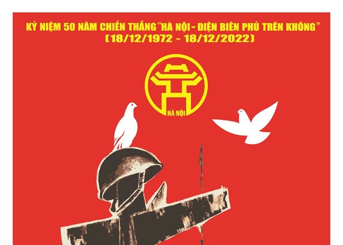 68 tranh cổ động tuyên truyền kỷ niệm 50 năm Chiến thắng Hà Nội – Điện Biên Phủ trên không - Anh 5