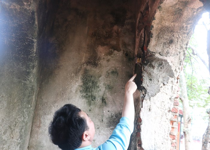 Nghinh Môn cổ thời Nguyễn ở Thanh Hóa bị xuống cấp - Anh 2