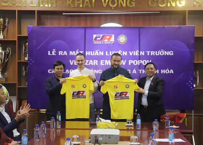 CLB Đông Á Thanh Hóa đặt mục tiêu top 3 V.League 2023 - Anh 1
