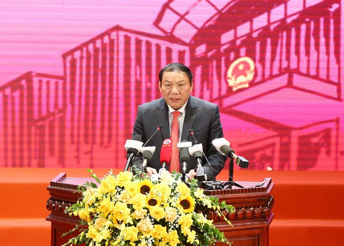 Bộ trưởng Nguyễn Văn Hùng: “Chuyển hóa các trụ cột tài nguyên văn hóa thành sức mạnh mềm của văn hóa” - Anh 2