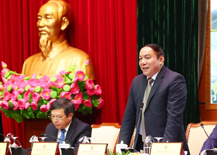 Bộ trưởng Nguyễn Văn Hùng: Quan tâm phát triển văn hoá để kiến tạo sự phát triển bền vững - Anh 5