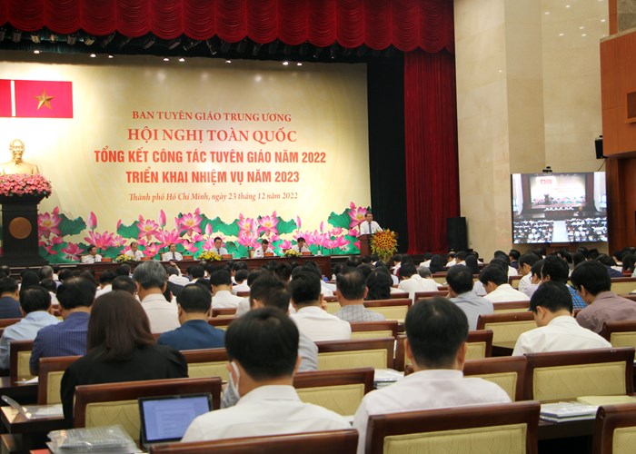 Tại Hội nghị toàn quốc Tổng kết công tác Tuyên giáo, Bộ trưởng Nguyễn Văn Hùng đề xuất nhiều nội dung quan trọng - Anh 7