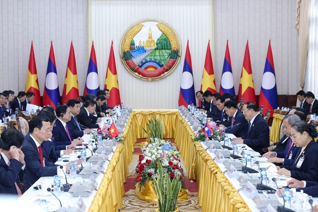 Vun đắp quan hệ hữu nghị vĩ đại, đoàn kết đặc biệt và hợp tác toàn diện Việt Nam-Lào - Anh 2