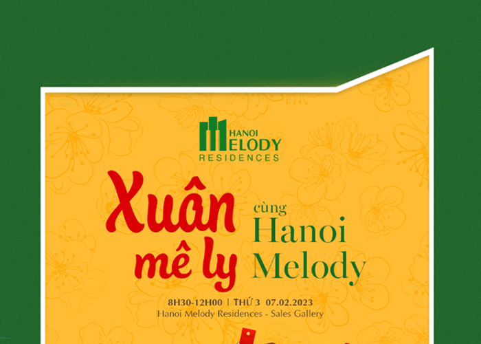 Hanoi Melody Residences rầm rộ khai trương đầu năm - Anh 1
