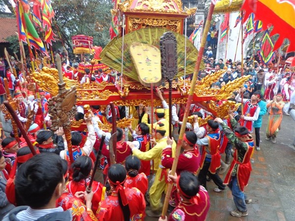 Tổ chức trang trọng và tiết kiệm Lễ đón nhận Di sản văn hóa phi vật thể quốc gia - Lễ hội đền Bà Triệu - Anh 1