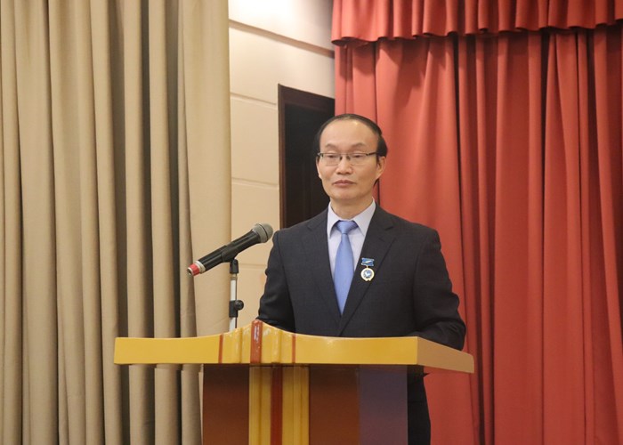 Nguyên Phó Cục trưởng Cục Hợp tác quốc tế Lê Ngọc Định nhận Kỷ niệm chương và Bằng khen của Đại sứ quán Nga - Anh 6