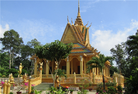 Trà Vinh: Trao Bằng xếp hạng Di tích lịch sử chùa Padumavansa Kompong Thmo - Anh 2