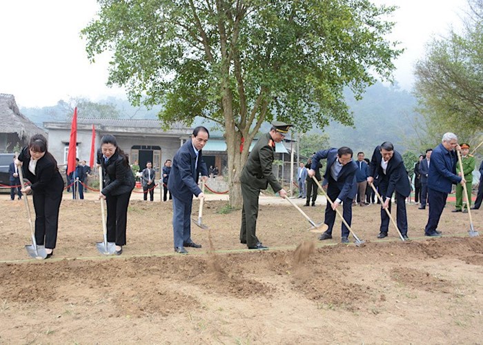 Tuyên Quang: Động thổ Dự án Khu trồng cây lưu niệm tại Khu di tích quốc gia đặc biệt Tân Trào - Anh 1