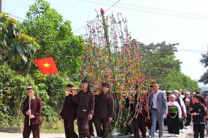 Đặc sắc lễ khai hội Kin Chiêng Bọoc Mạy của đồng bào dân tộc Thái - Anh 1