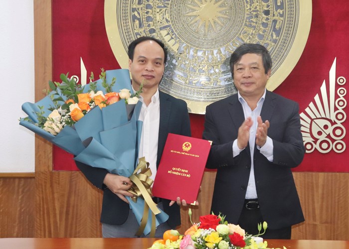 Ông Lê Minh Tuấn giữ chức Phó Cục trưởng Cục Bản quyền tác giả - Anh 1