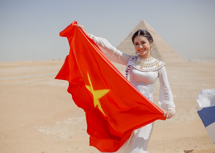 Nguyễn Thanh Hà đăng quang Hoa hậu Môi trường Thế giới 2023 - Anh 1