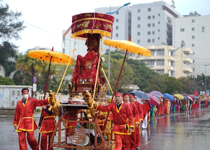 Độc đáo Lễ hội đền Độc Cước ở thành phố biển Sầm Sơn - Anh 1