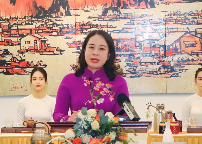 Phó Chủ tịch nước Võ Thị Ánh Xuân: Thúc đẩy bình đẳng giới, trao quyền cho phụ nữ và trẻ em gái là ưu tiên nhất quán của Việt Nam - Anh 4
