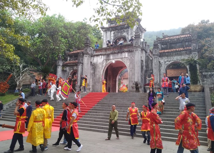 Lễ đón nhận danh hiệu Di sản văn hóa phi vật thể quốc gia Lễ hội đền Bà Triệu - Anh 3