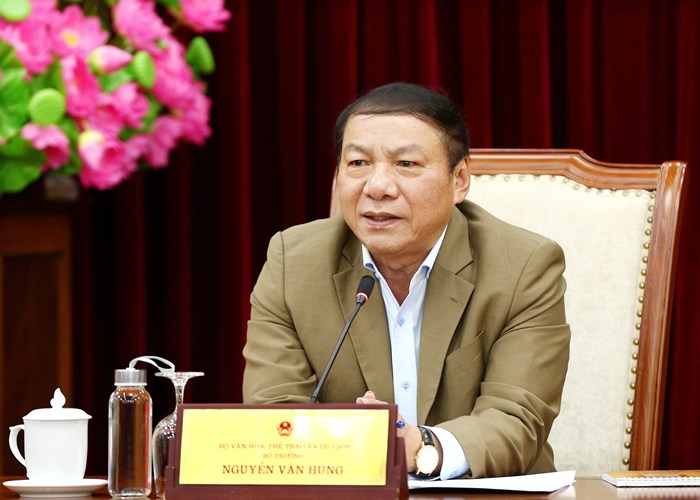 Bộ trưởng Bộ VHTTDL Nguyễn Văn Hùng: Việc tổ chức các sự kiện phải đổi mới, có quy mô và tạo sức lan toả - Anh 1