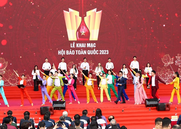 Khai mạc Hội Báo toàn quốc 2023: “Đoàn kết - Chuyên nghiệp - Văn hóa - Sáng tạo” - Anh 16