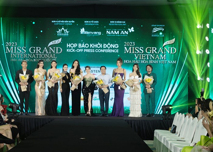 Miss Grand Vietnam 2023 có giải thuyết trình về hòa bình, dự án truyền cảm hứng, trang phục văn hóa dân tộc - Anh 1