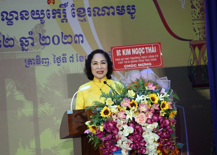 Nhà hát Cao Văn Lầu đoạt giải Vàng Liên hoan Nghệ thuật sân khấu Dù kê Khmer Nam Bộ - Anh 2