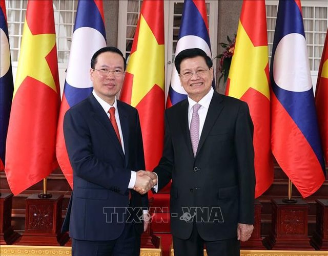Vun đắp mối quan hệ hữu nghị vĩ đại, đoàn kết đặc biệt và hợp tác toàn diện Việt Nam-Lào - Anh 2