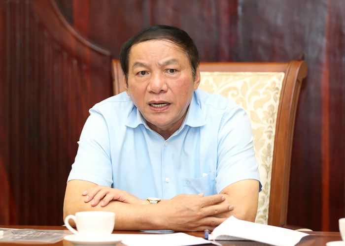 Bộ trưởng Nguyễn Văn Hùng: Tạo điều kiện, chăm sóc tốt nhất cho các VĐV dự SEA Games 32 - Anh 1