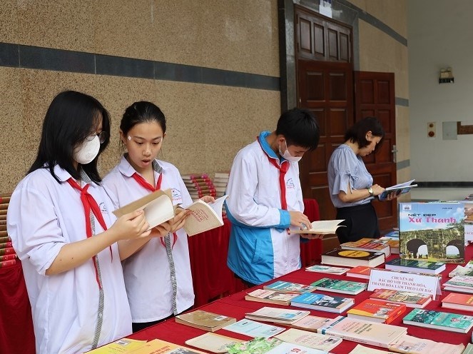 Thanh Hoá: Khai mạc Ngày hội đọc sách và phát động Cuộc thi Đại sứ Văn hóa đọc - Anh 1