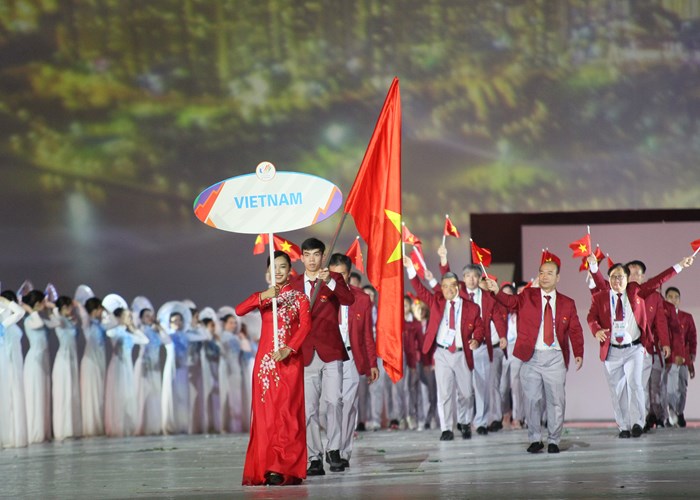 Nguyễn Huy Hoàng sẽ là người cầm cờ của Đoàn Thể thao Việt Nam tại SEA Games 32 - Anh 1