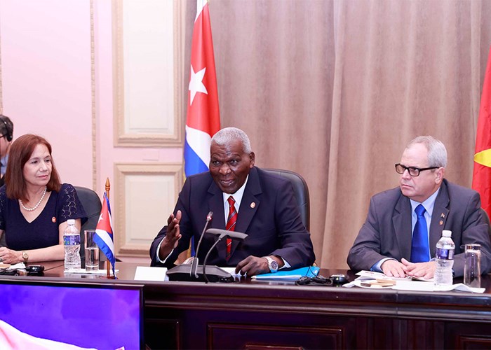 Chủ tịch Quốc hội Vương Đình Huệ hội đàm với Chủ tịch Quốc hội Cuba - Anh 2