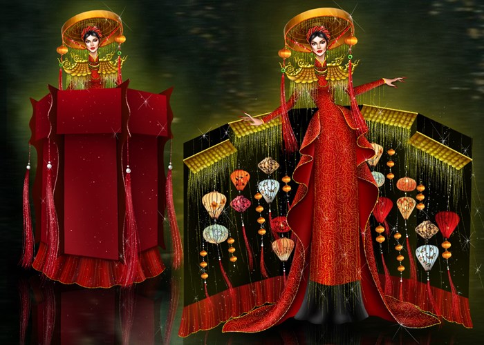 400 tác phẩm dự thi thiết kế trang phục văn hóa dân tộc Miss Grand Vietnam 2023 - Anh 2