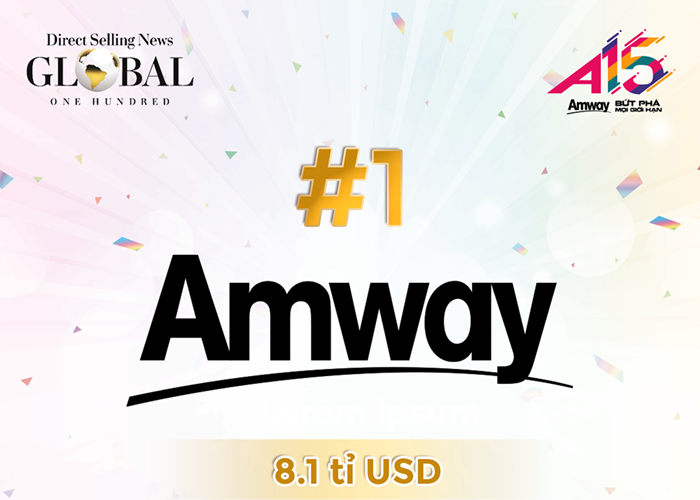 Tập đoàn Amway 11 năm liên tiếp dẫn đầu ngành bán hàng trực tiếp thế giới - Anh 1