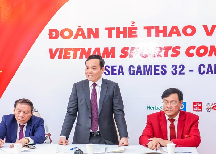 Phó Thủ tướng Trần Lưu Quang: “SEA Games là nơi để tinh thần, văn hoá, sức mạnh của con người Việt Nam toả sáng” - Anh 3