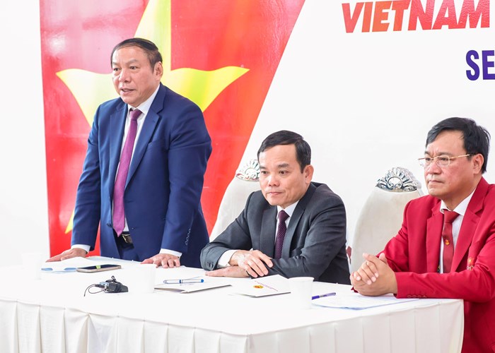 Phó Thủ tướng Trần Lưu Quang: “SEA Games là nơi để tinh thần, văn hoá, sức mạnh của con người Việt Nam toả sáng” - Anh 7