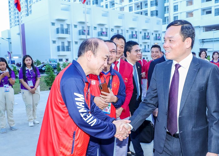 Phó Thủ tướng Trần Lưu Quang: “SEA Games là nơi để tinh thần, văn hoá, sức mạnh của con người Việt Nam toả sáng” - Anh 1