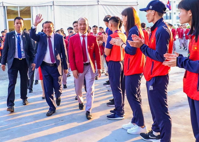 Phó Thủ tướng Trần Lưu Quang: “SEA Games là nơi để tinh thần, văn hoá, sức mạnh của con người Việt Nam toả sáng” - Anh 2
