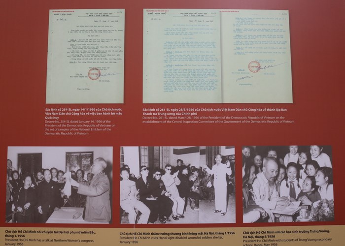 Triển lãm sưu tập chữ ký và bút tích của Chủ tịch Hồ Chí Minh giai đoạn 1945-1969 - Anh 6