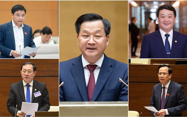 Phó Thủ tướng Lê Minh Khái và bốn Bộ trưởng sẽ trả lời chất vấn tại kỳ họp thứ 5 - Anh 1