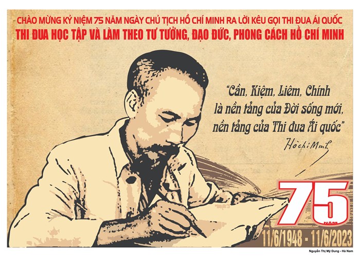Tôn vinh những điển hình tiên tiến nhân kỷ niệm 75 năm Ngày Chủ tịch Hồ Chí Minh ra Lời kêu gọi thi đua ái quốc - Anh 1