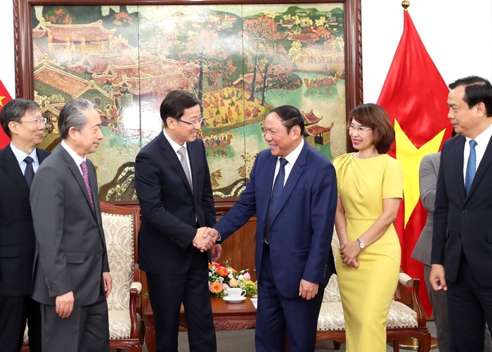 Việt Nam – Trung Quốc: Tăng cường hợp tác trong lĩnh vực văn hoá, du lịch - Anh 2