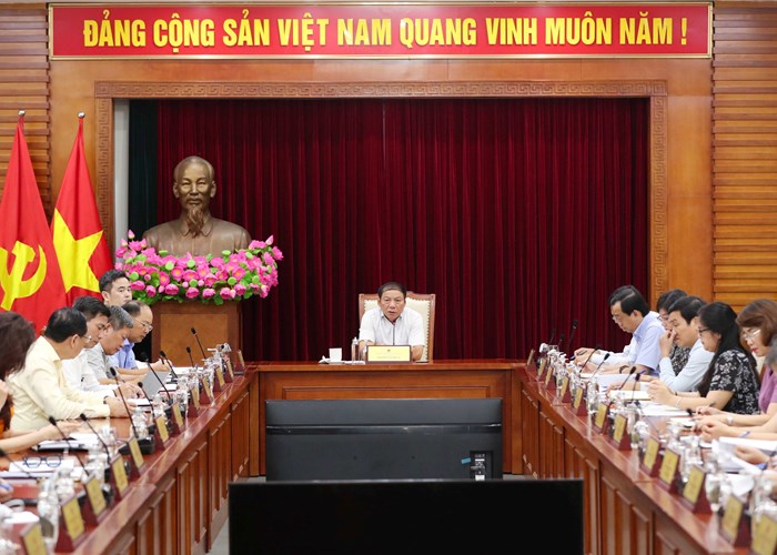 Bộ trưởng Nguyễn Văn Hùng: Đưa các nhiệm vụ “về đích” đúng tiến độ, chất lượng, có chiều sâu - Anh 1