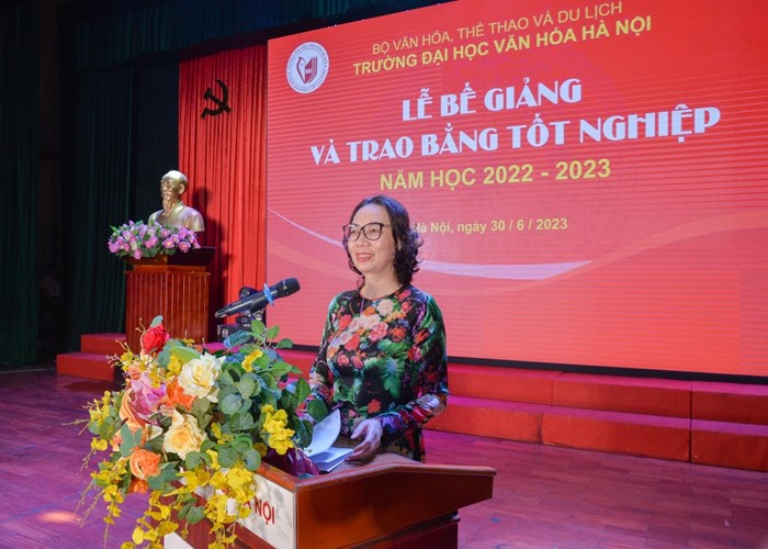 Đại học Văn hóa Hà Nội bế giảng năm học 2022-2023 - Anh 1