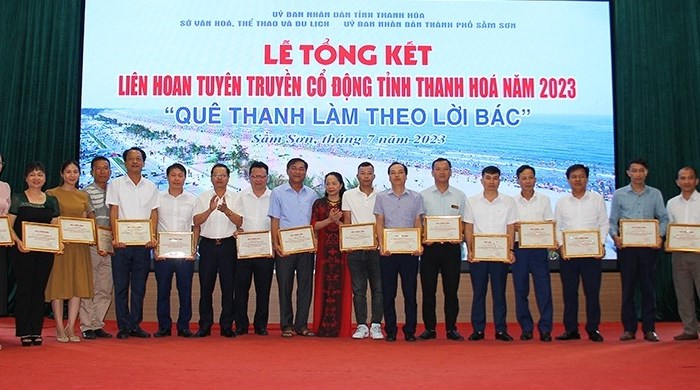 Tổng kết và trao giải Liên hoan tuyên truyền cổ động tỉnh Thanh Hóa - Anh 2