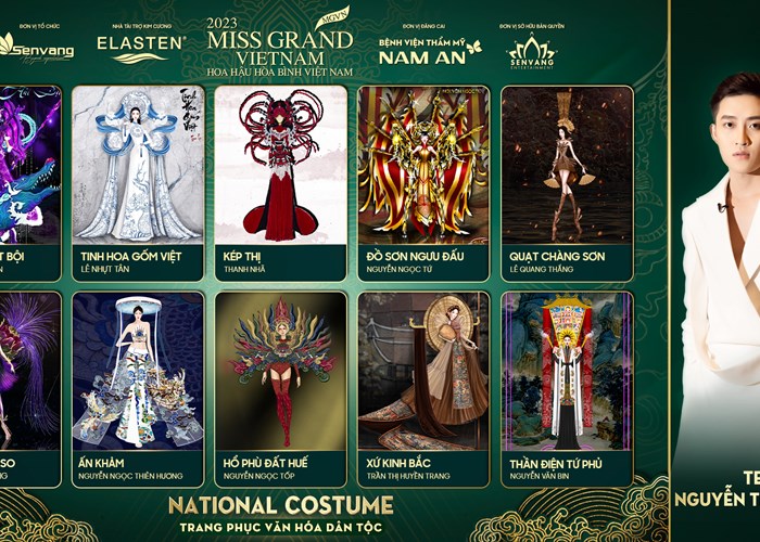 Công bố 60 thiết kế trang phục văn hóa dân tộc của Miss Grand Vietnam 2023 - Anh 4