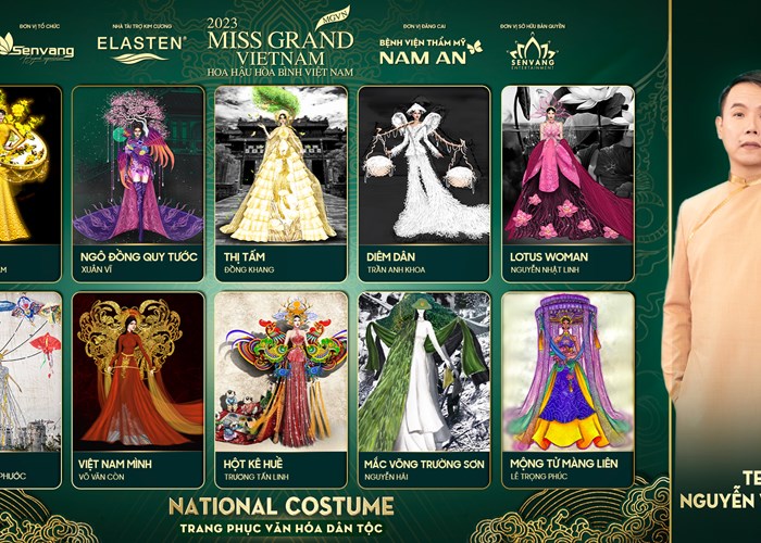 Công bố 60 thiết kế trang phục văn hóa dân tộc của Miss Grand Vietnam 2023 - Anh 3