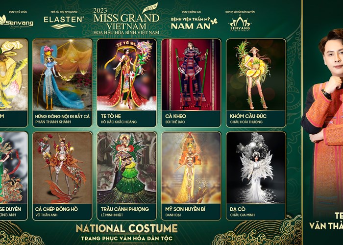 Công bố 60 thiết kế trang phục văn hóa dân tộc của Miss Grand Vietnam 2023 - Anh 2