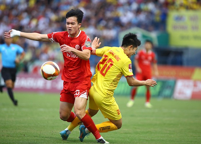 Đông Á Thanh Hóa nhận thất bại ở phút bù giờ trước Viettel - Anh 1