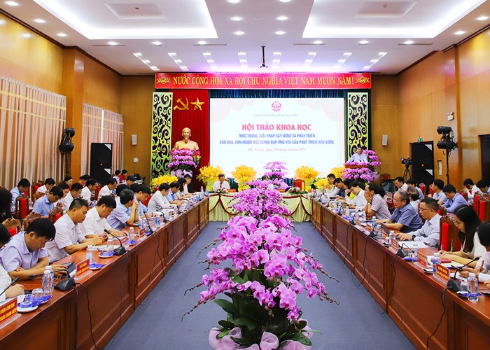 Đề xuất ban hành Nghị quyết chuyên đề về phát triển văn hóa, con người Bắc Giang - Anh 2
