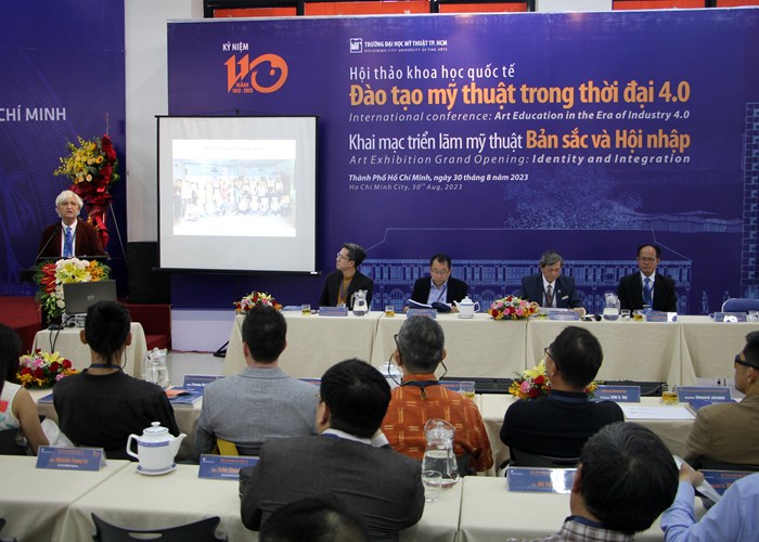 Chia sẻ kinh nghiệm Việt Nam và quốc tế trong đào tạo mỹ thuật thời đại 4.0 - Anh 2