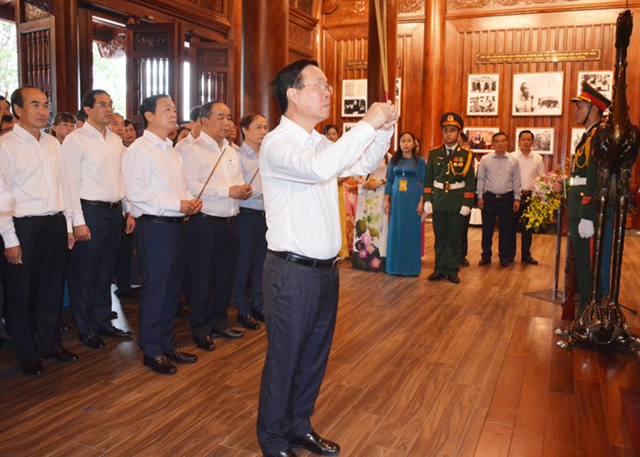 Chủ tịch nước dự Lễ kỷ niệm 65 năm ngày Bác Hồ thăm tỉnh Lào Cai - Anh 5