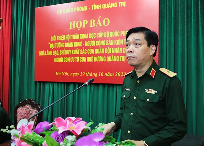 Hội thảo “Đại tướng Đoàn Khuê - Người cộng sản kiên trung” diễn ra tại Quảng Trị - Anh 2