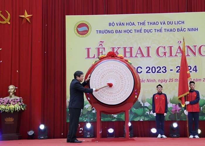 Trường Đại học Thể dục Thể thao Bắc Ninh khai giảng năm học mới 2023 – 2024 - Anh 3