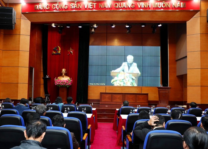 Hội nghị quán triệt nội dung cuốn sách của Tổng Bí thư Nguyễn Phú Trọng - Anh 4
